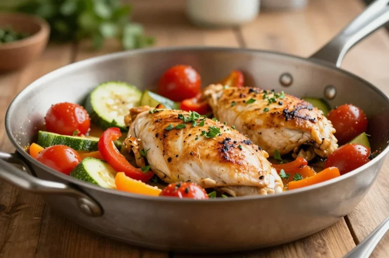 Easy One-Pan Low Carb Chicken Recipe (Ready in 30 Minutes)