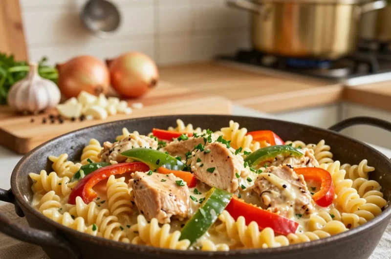 Creamy One Pot Cajun Chicken Pasta (Easy 30-Minute Dinner)