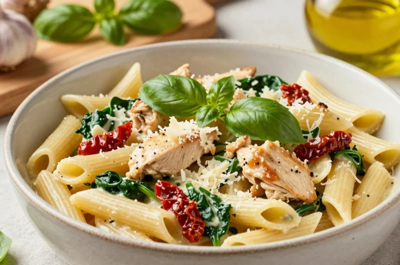 Best Creamy Tuscan Chicken Pasta (One-Pot, 30-Minute Dinner)