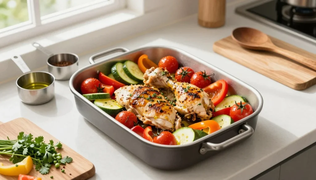 Easy One-Pan Low Carb Chicken Recipe (Ready in 30 Minutes) Easy One-Pan Low Carb Chicken Recipe (Ready in 30 Minutes) –