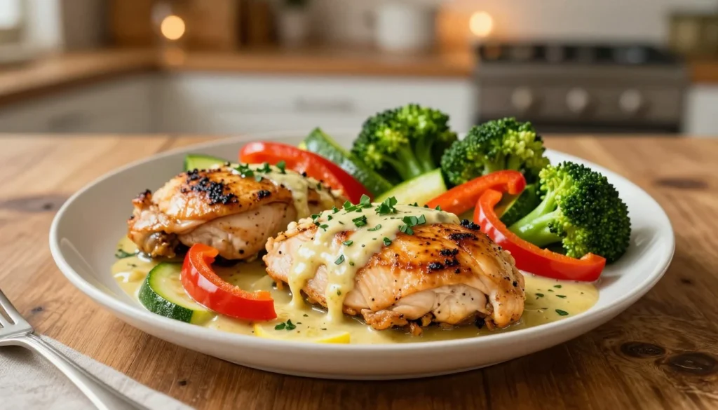 Easy One-Pan Low Carb Chicken Recipe (Ready in 30 Minutes) Easy One-Pan Low Carb Chicken Recipe (Ready in 30 Minutes) –