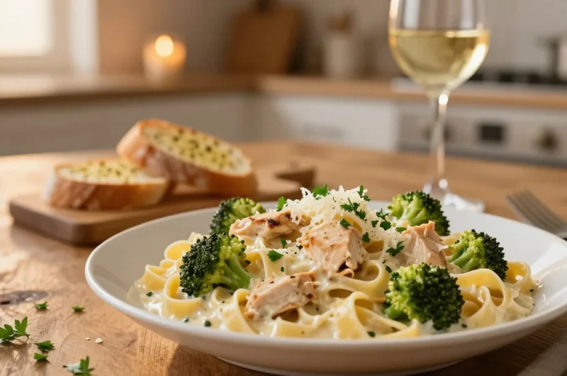Chicken and Broccoli Alfredo Recipe