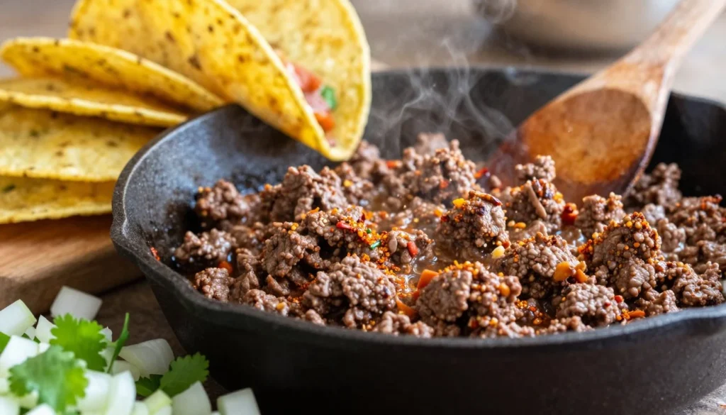 ground beef taco recipe: Easy 20-Minute Skillet Tacos ground beef taco recipe: Easy 20-Minute Skillet Tacos – Good Bite Recipes